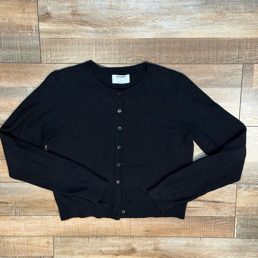 Old Navy Black Cardigan
